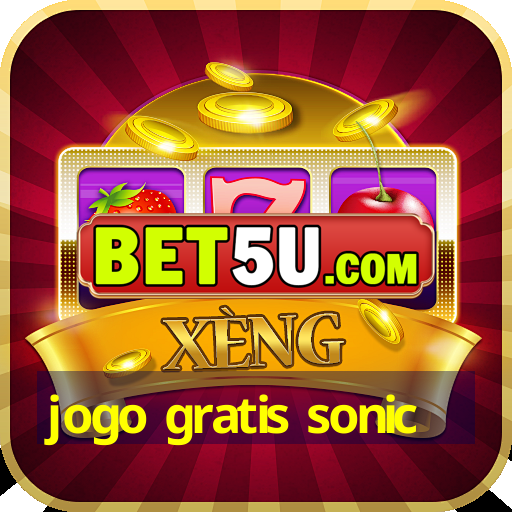 jogo gratis sonic